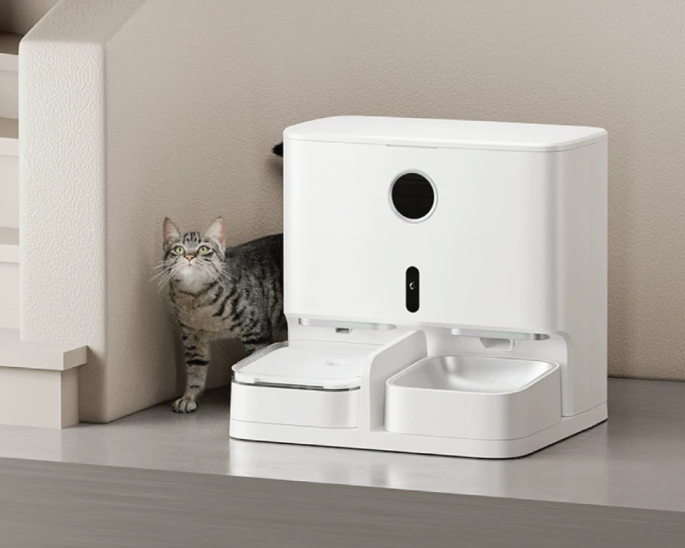 automatic pet bowl feeder